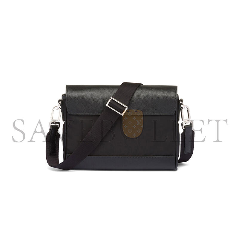 PRADA RE-NYLON AND SAFFIANO SHOULDER BAG 2VD053 (21*15.5*4cm) 